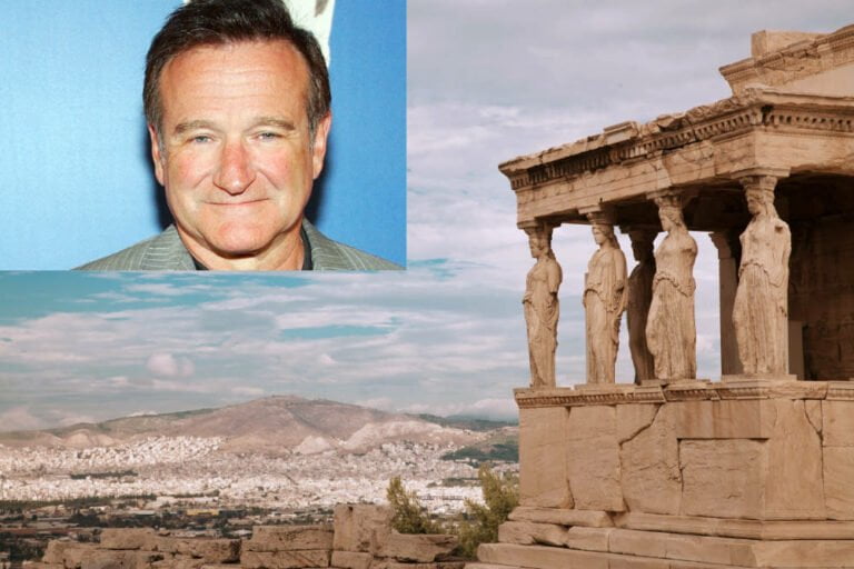 Robin Williams taks about Ellas (Greece)