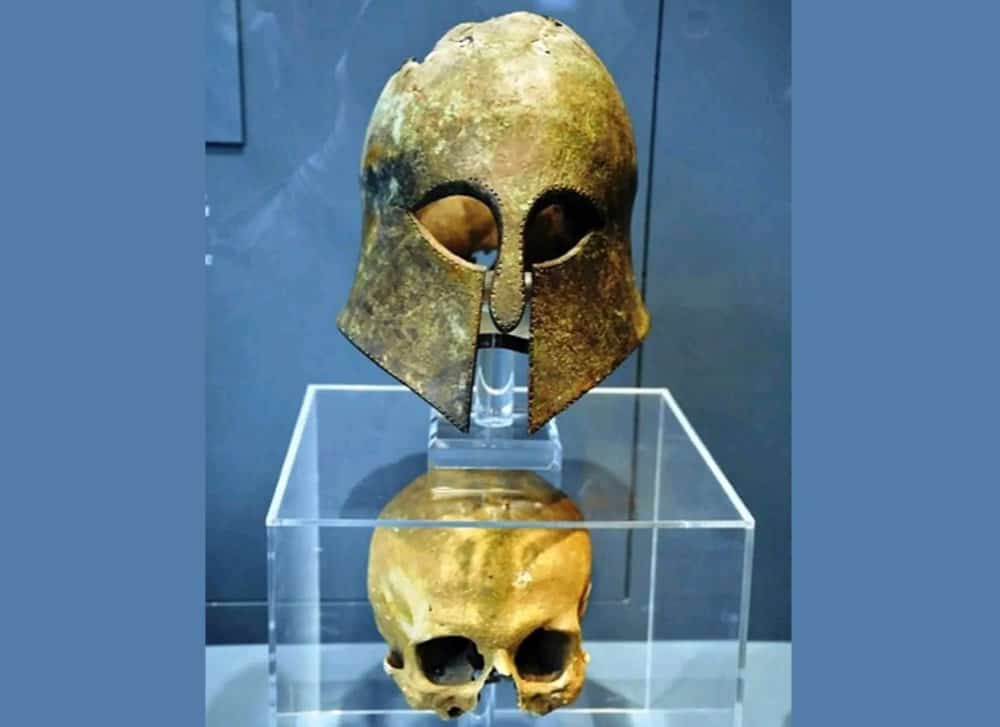 Corinthian Helmet of Soldier from the Battle of Marathon