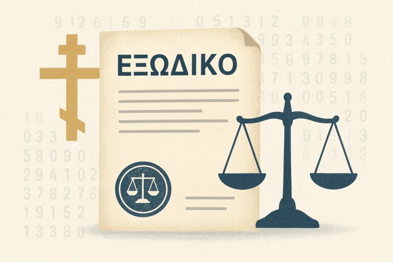 Εξώδικη Δήλωση Άρνησης του Προσωπικού Αριθμού – Νομική Τεκμηρίωση & Προστασία Δικαιωμάτων